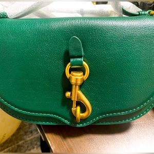 Rebecca Minkoff green crossbody bag